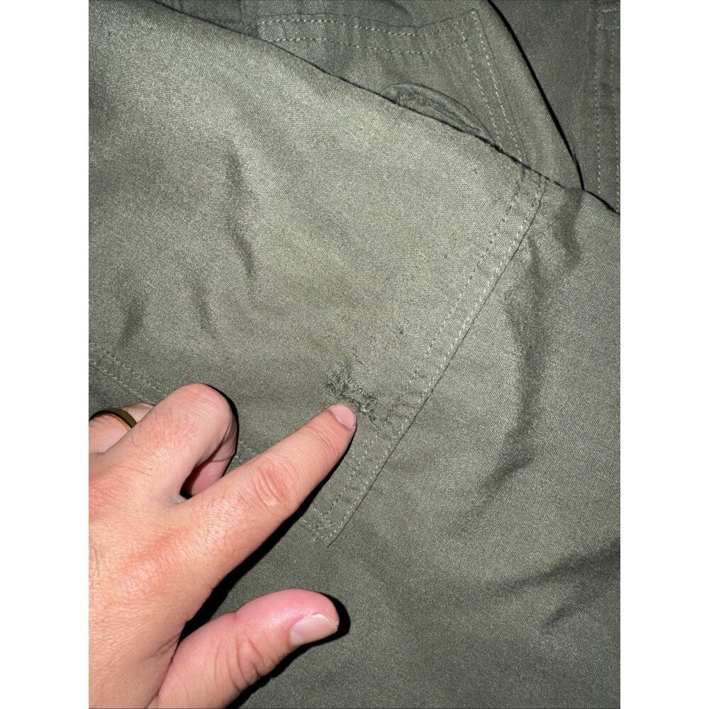 US Military CWU-27/P Flight Suit Coveralls 46S Sage Green USAF Flyers - Picture 6 of 7